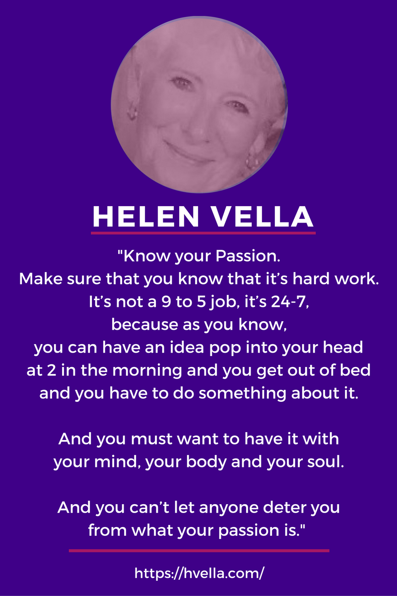 Know Your Passion Helen Vella inspiringmompreneurs