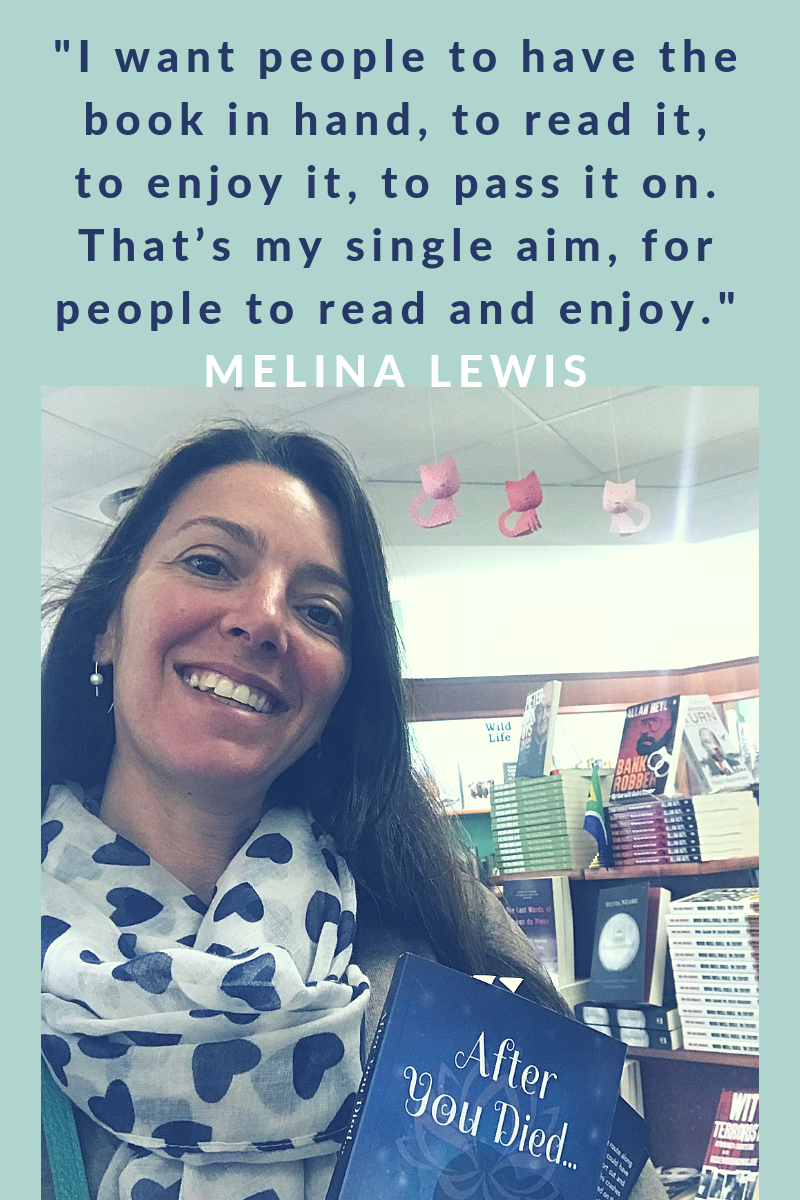 Meet Melina Lewis, South African Indie Author of the riveting novel "After You Died". I could not put this book down. #HowtoWriteaGoodNovel