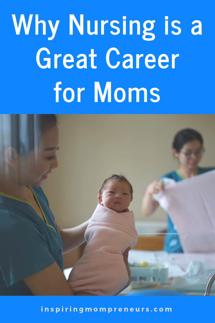 Have you ever considered nursing as a career?  Here are some excellent reasons to go into nursing (or go back to nursing) as a MOM.  WhyNursingisaGreatCareer 