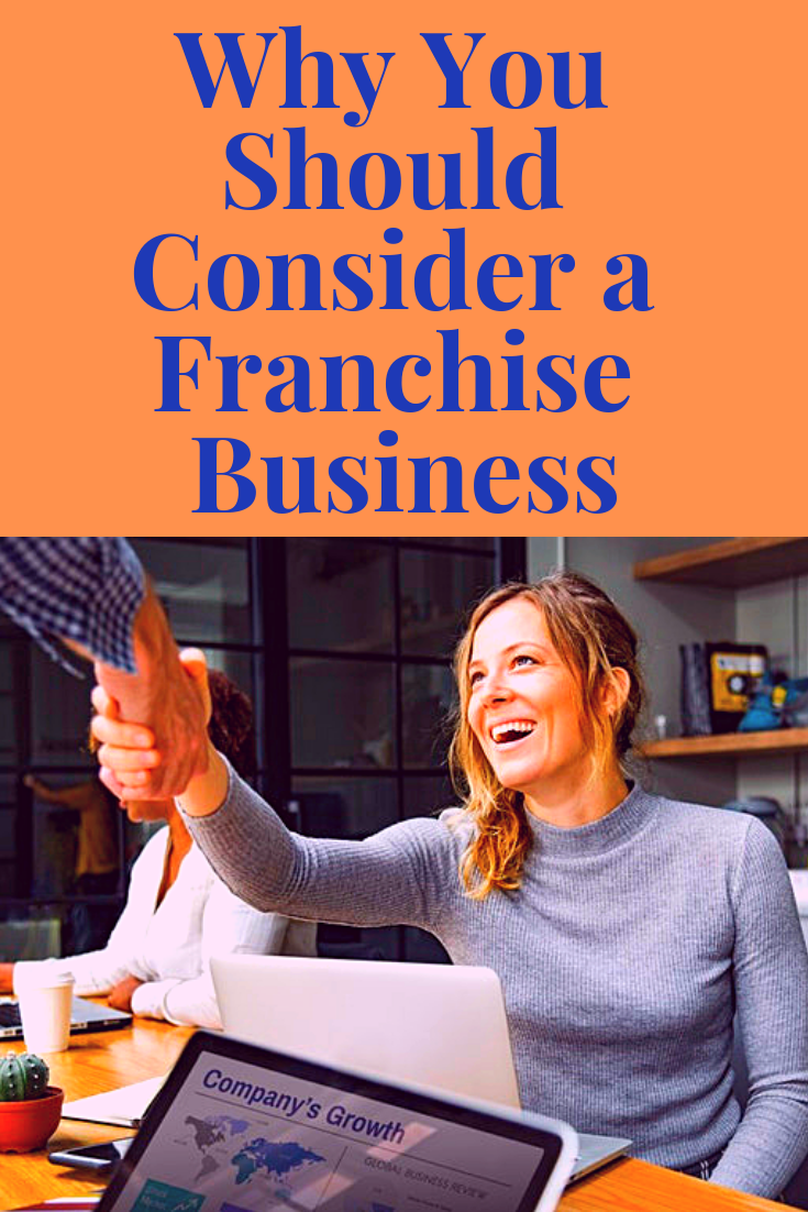 Have you ever considered buying into a franchise?  This post explains why it's such a brilliant idea.  #WhyYouShouldConsideraFranchiseBusiness