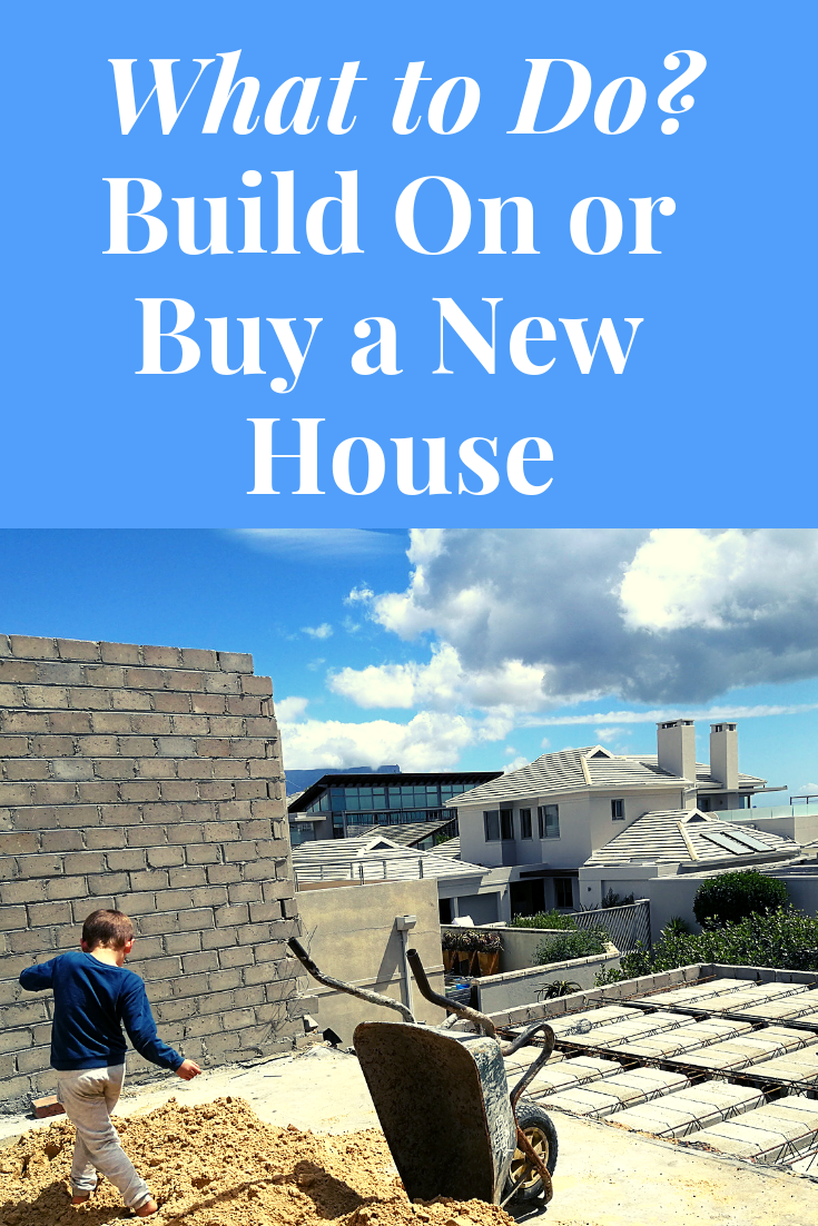 Have you outgrown your existing house? We did. Here's why we chose to build on rather than buy a new house. #buildonorbuyanewhouse #associateshomeloan