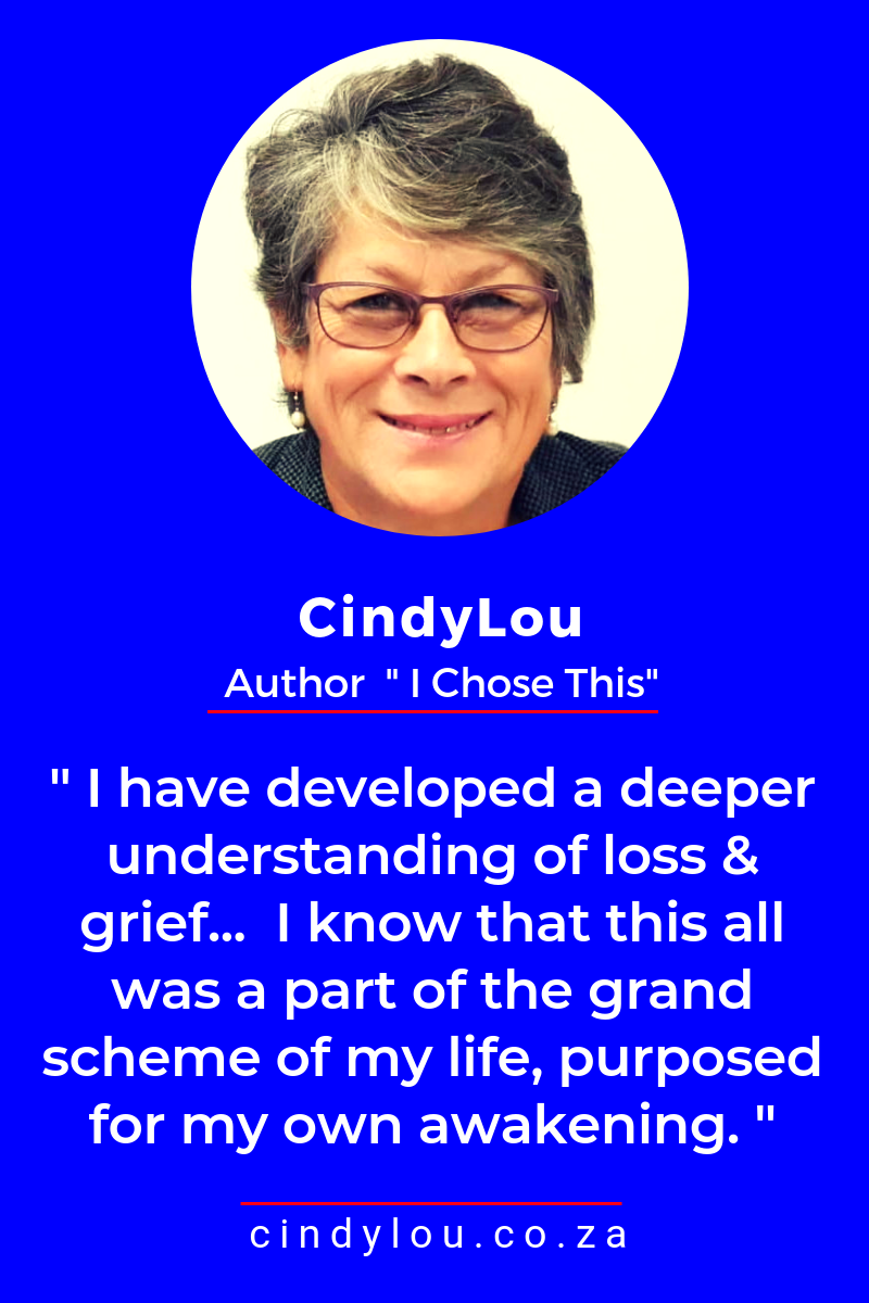 CindyLou lost 3 children. In her inspirational book, "I Chose This!" Cindy shares her painful journey and how she found her way back from grief and loss. #HowtoDealtheLossofaLovedOne #IChoseThis #FeaturedMompreneur #AuthorInterview #IndieAuthor #Autobiography