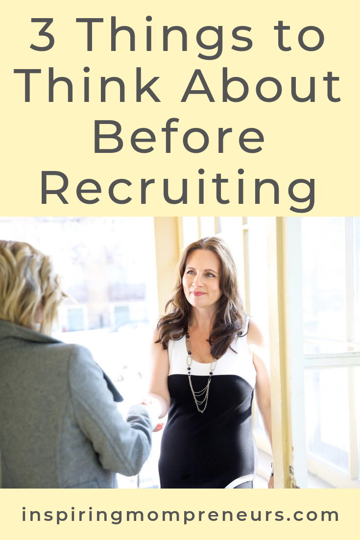 How do you attract the best candidates, and how will you find that perfect fit? Here are 3 Things to Think About Before Recruiting. #thingstothinkaboutbeforerecruiting #recruitment #jobinterviews #businesstips 