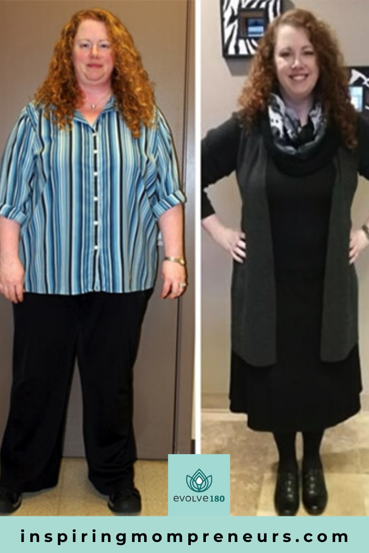 Meet Sherene Kershner, the Founder of Evolve 180 Weight Loss. Sherene lost 100 pounds herself and has since guided over 1700 clients on their own weight loss success. Here's her inspirational interview. #Evolve180WeightLoss #Inspiration #MompreneurInterview #InspiringMompreneur