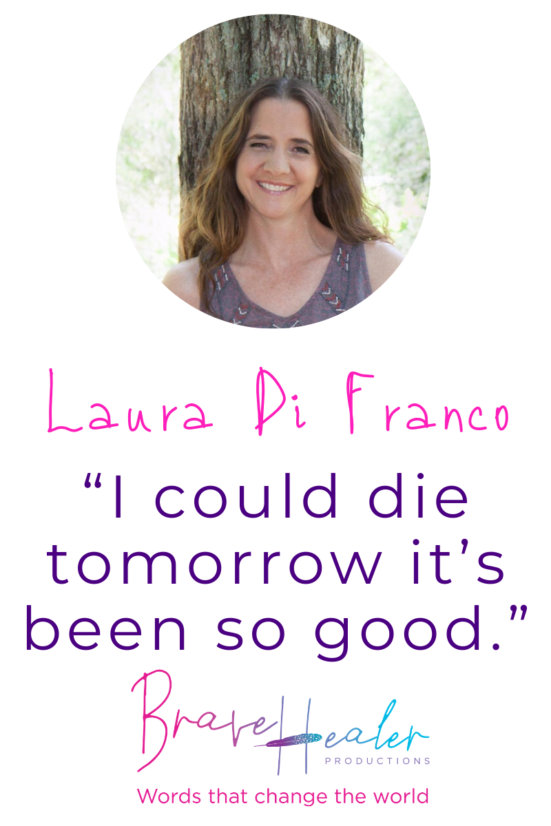 Don't miss this inspirational interview with Laura Di Franco, Author of 8 books, including 4 Amazon Best Sellers, the Owner of Brave Healer Productions, Inspirational Speaker, Podcaster, Tae Kwon Do Black Belt and Mom of two. #AmazonBestSellers #authorinterview #inspiration #InspiringMompreneurs #BraveHealer #inspirationalwords #bravery 