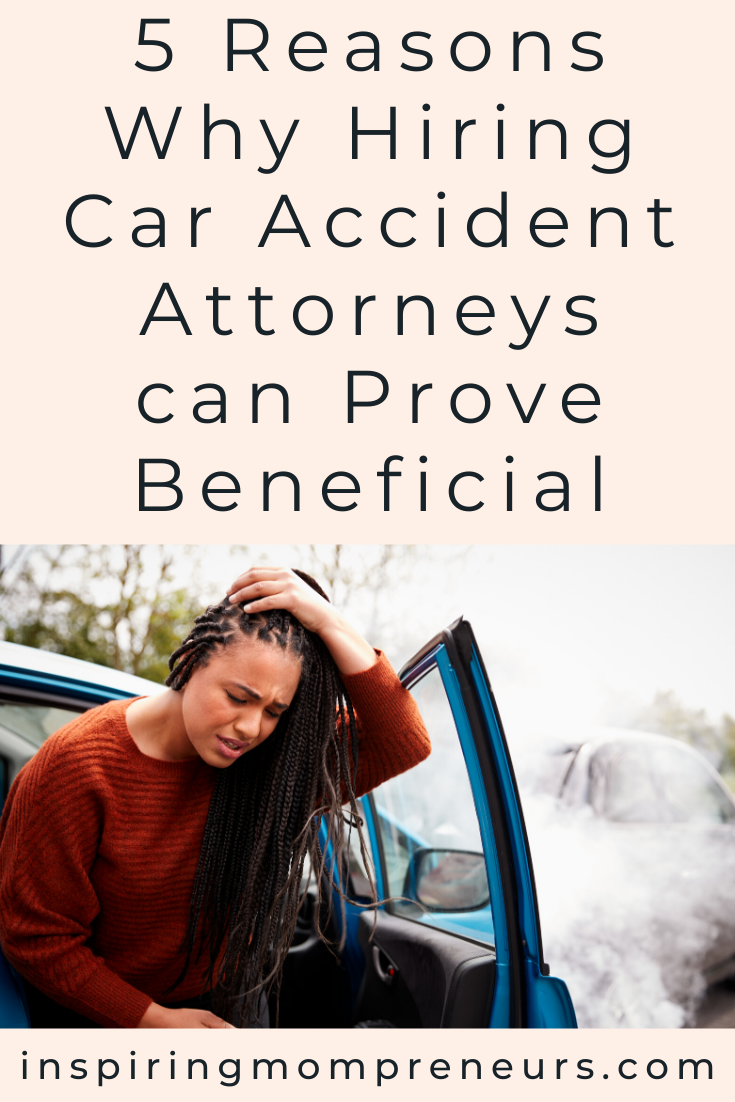 Should you call an experienced personal injury lawyer after a car accident.? Yes. Here are 5 clear benefits of hiring car accident attorneys. #caraccidentattorneys #legalhelp #personalinjurylawyers