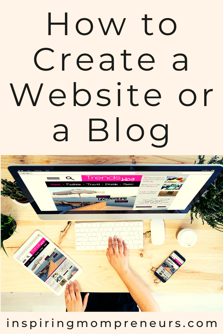 As an entrepreneur, you quickly discover you need a website or a blog to attract customers.  Here's the difference between a website and a blog and how to create a website or blog.  #howto #createawebisteorablog #onlinemarketing