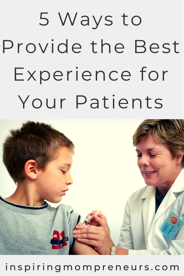 Do you think your patients look forward to a consultation with you?  What could you do to make them enjoy their visit more? Here are 5 ways to provide the best experience for your patients. #bestexperience #patients 