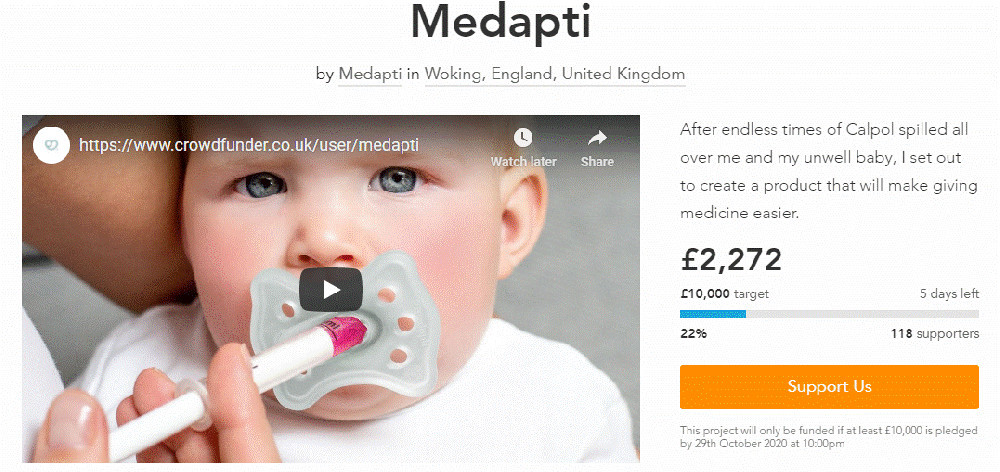 Medapti Crowdfunding Campaign