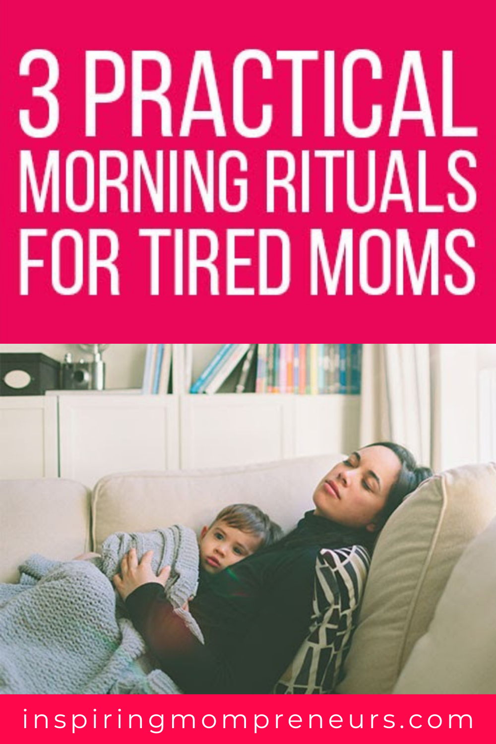 Here are 3 practical morning rituals to take you from tired mom to super mom in just 30 minutes, care of The 4am Club.  #practical #morningrituals #tiredmoms #worklifebalance #productivity