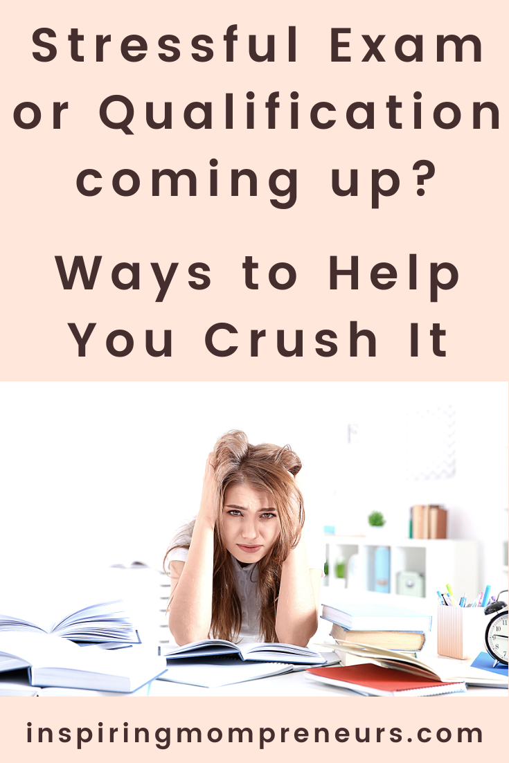 Thankfully, there are plenty of ways to help you crush the exam or test that you’ve got coming up. Herewith some useful advice to help ease exam tension.  #stressfulexams #crushexamstress #crushexams