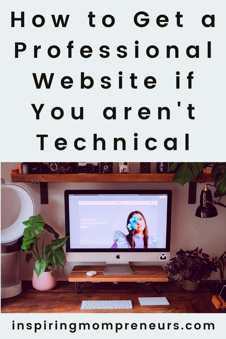 You have to have a website to be competitive nowadays. But what if you’re not very technical? Here are some tips on how to get a professional website.  #howto #getaprofessionalwebsite #websitedesign #takeyourbusinessonline