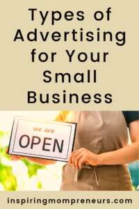 Advertising Your Small Business - Inspiring Mompreneurs