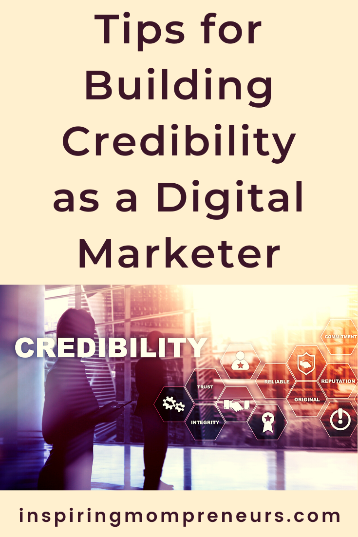 Many people still find it challenging to trust digital marketers. You can stand out from the crowd by practising these tips to build your credibility as a digital marketer. #buildingcredibility #digitalmarketers #digitalmarketing #onlinereputationmanagement #reputationmanagement #buildingcredibilityasadigitalmarketer