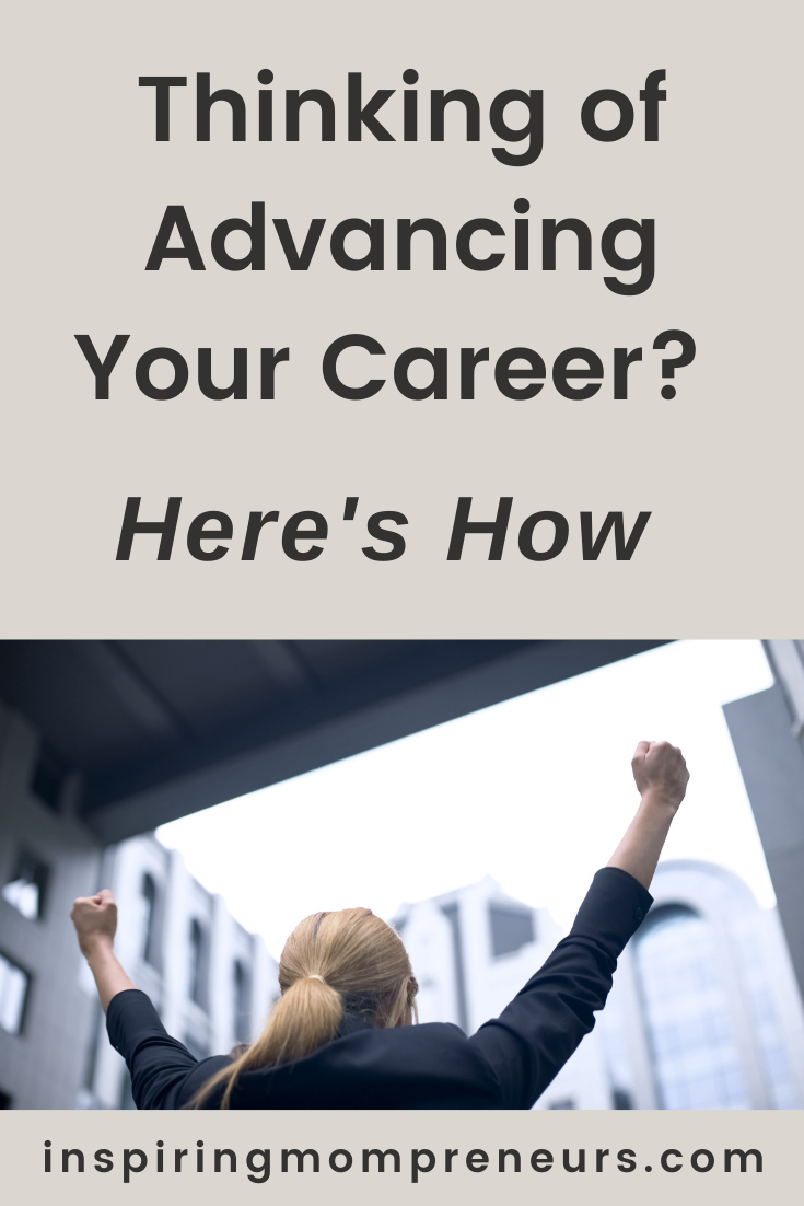 Thinking of Advancing Your Career? Here's How | Advance Career pin
