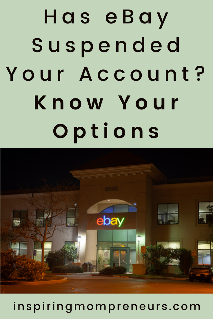 eBay account suspended? When serious entrepreneurs get booted off eBay, it can be devastating. Here's what you need to know if eBay shuts down your business. #ebayaccountsuspended #ecommerce #sellingonline