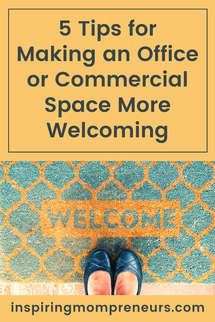 5 Tips for Making an Office or Commercial Space More Welcoming | Office Welcome pin