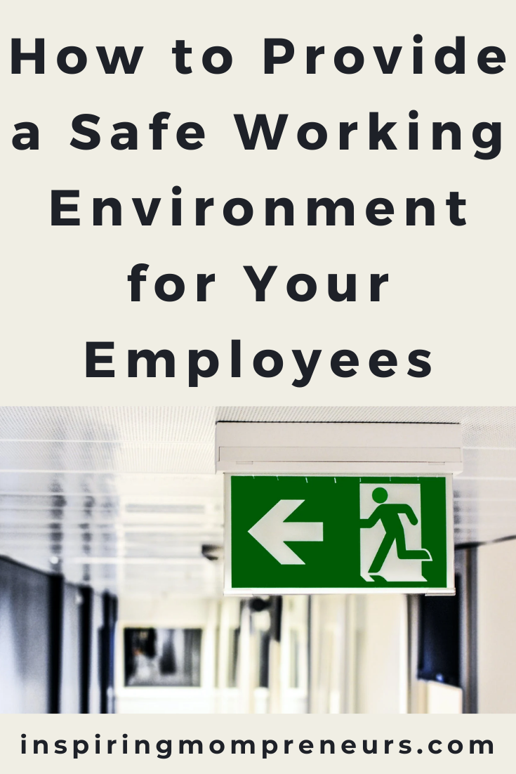 Ensuring the health and safety of your staff is crucial when running your own business. This is how to provide a safe working environment for your employees.