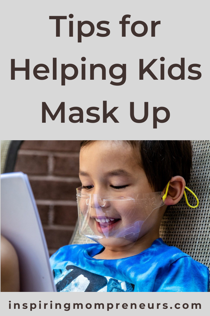 Tips for Helping Your Kids Mask Up | And How Invisible Face Masks Can Help | Invisible Masks pin