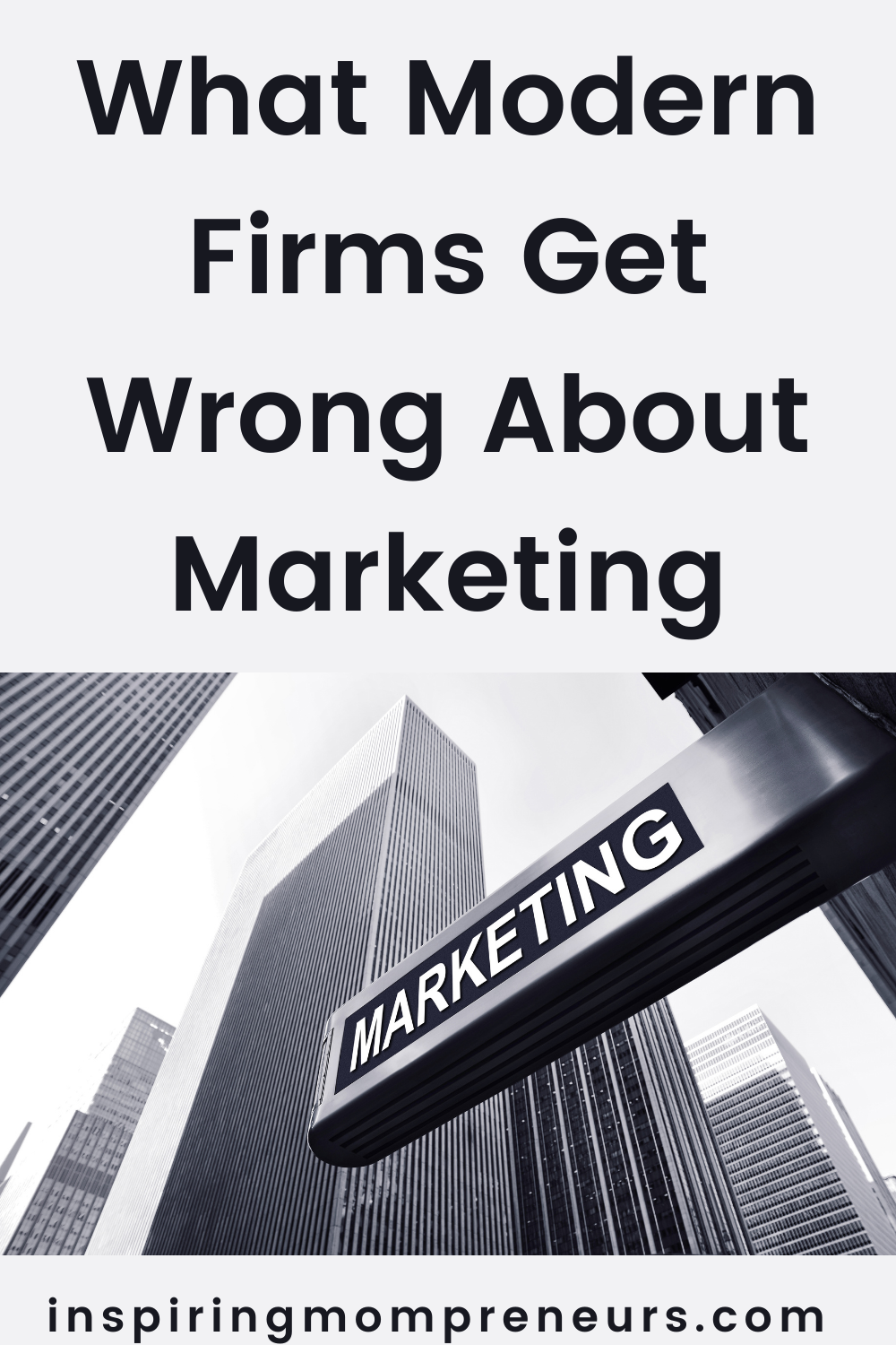 Some companies may not truly understand how to leverage the latest marketing trends to their benefit. This is what modern firms get wrong about marketing.