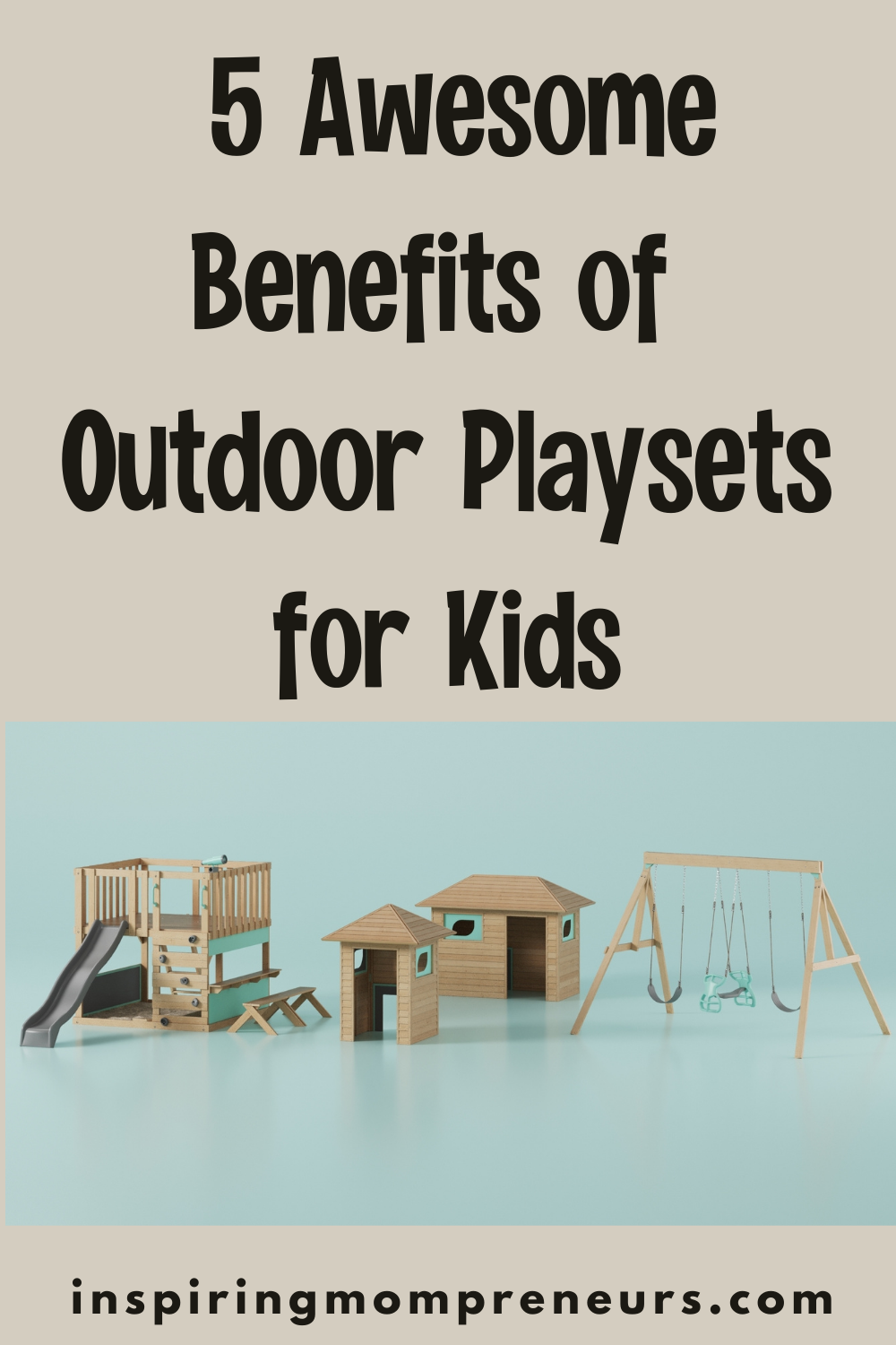 As parents, we all want our children to have a happy, memorable childhood. That's why we're sharing a few fun benefits of wooden outdoor playsets for kids.