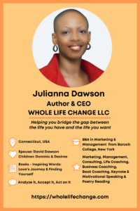 Julianna Dawson Author and CEO of Whole Life Change Featured on Inspiring Mompreneurs
