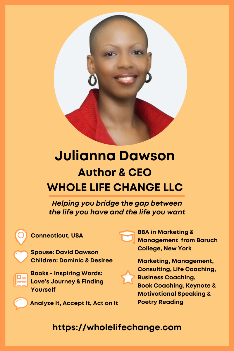 Julianna Dawson Author and CEO of Whole Life Change Featured on Inspiring Mompreneurs