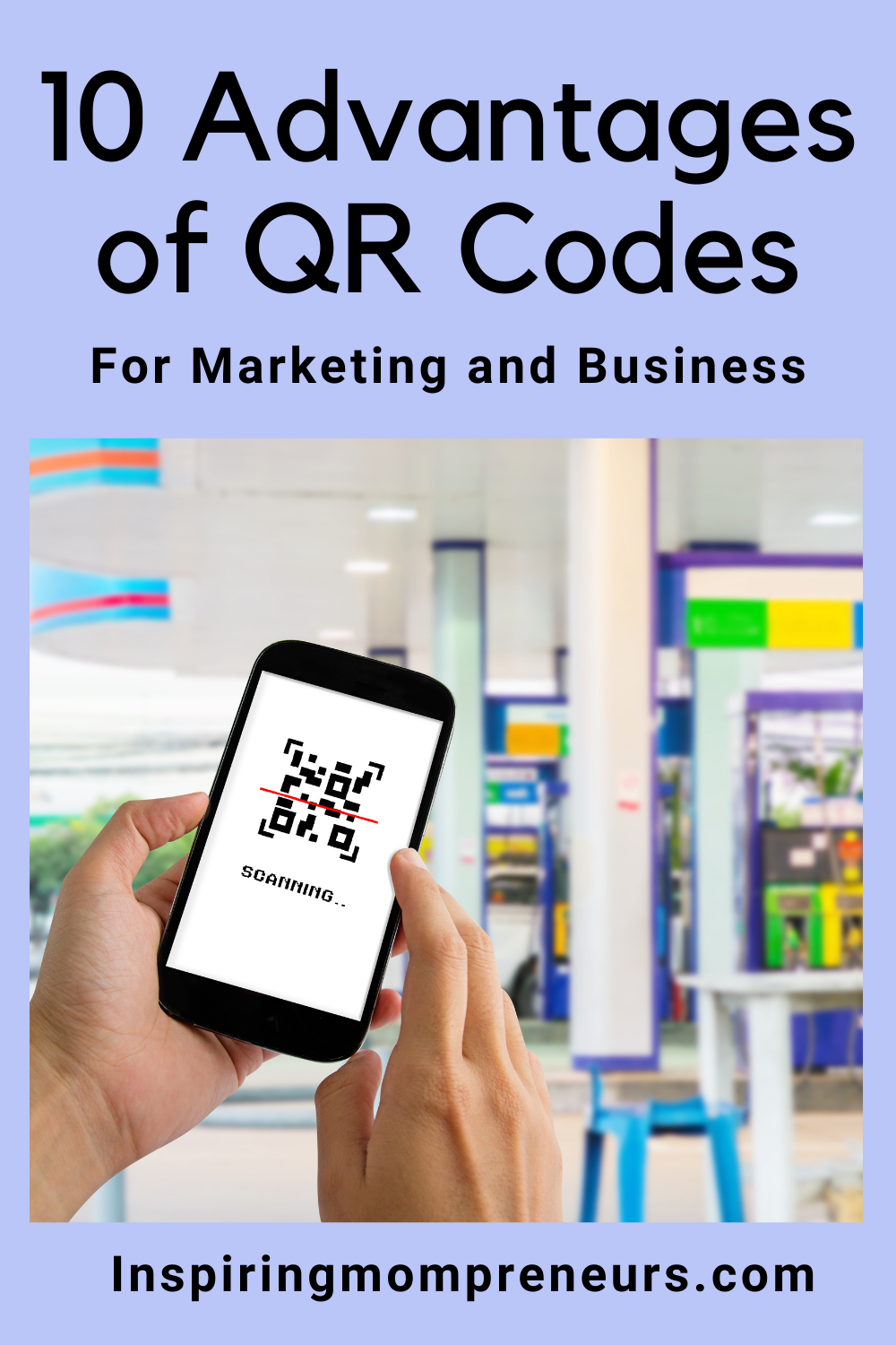 The advantages of QR codes for marketing and business are endless.  Here is a list of 10 important benefits so you can look forward to when investing in a QR code generator platform for your business. #qrcodes #businessbenefits #marketingstrategies