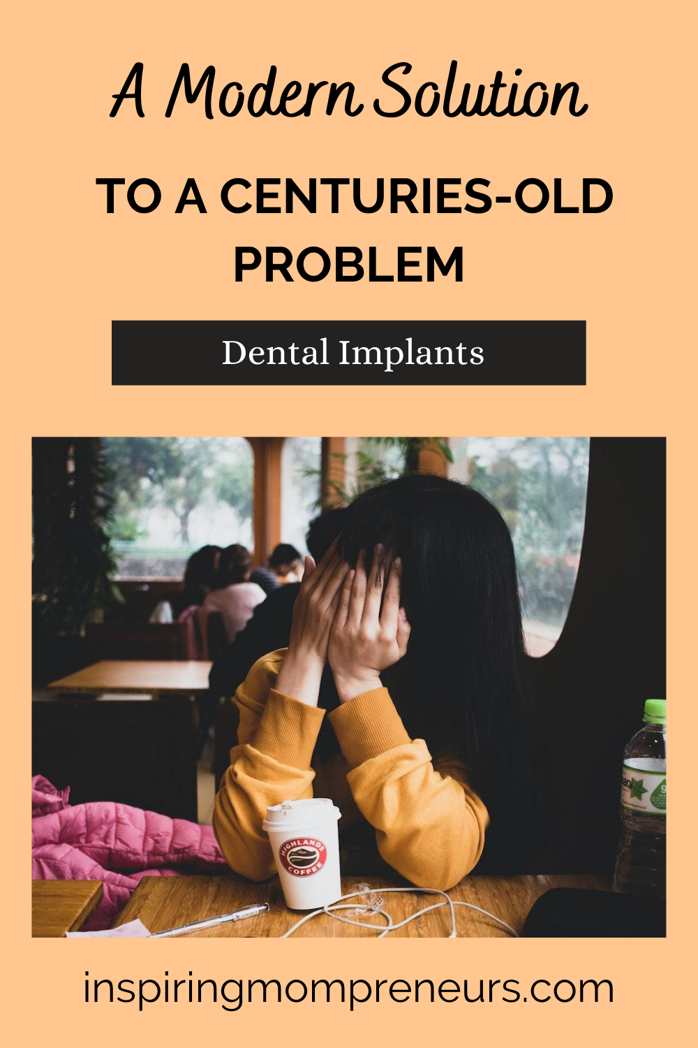When you've lost a tooth, you may want to hide your head in embarrassment. Dental implants to the rescue - a modern solution to a centuries-old problem. 