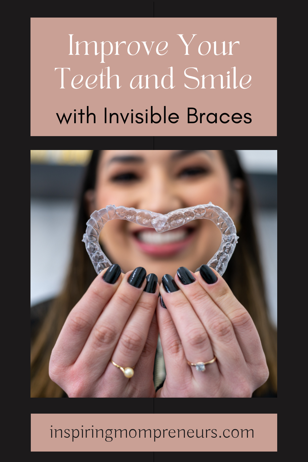 Studies show that those with a beautiful white smile are thought to be more attractive. Here's how you can improve your teeth and smile with invisible braces.