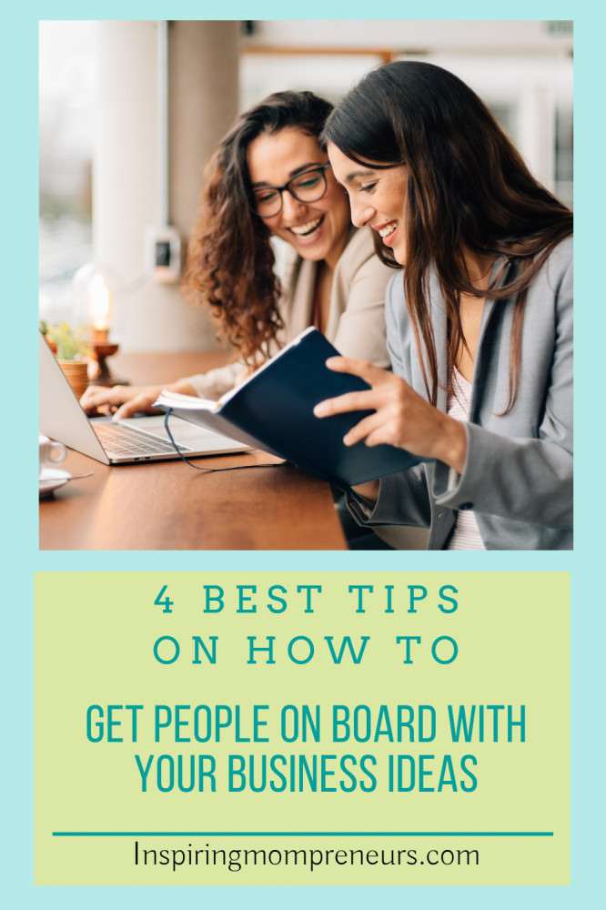 on board with your business ideas