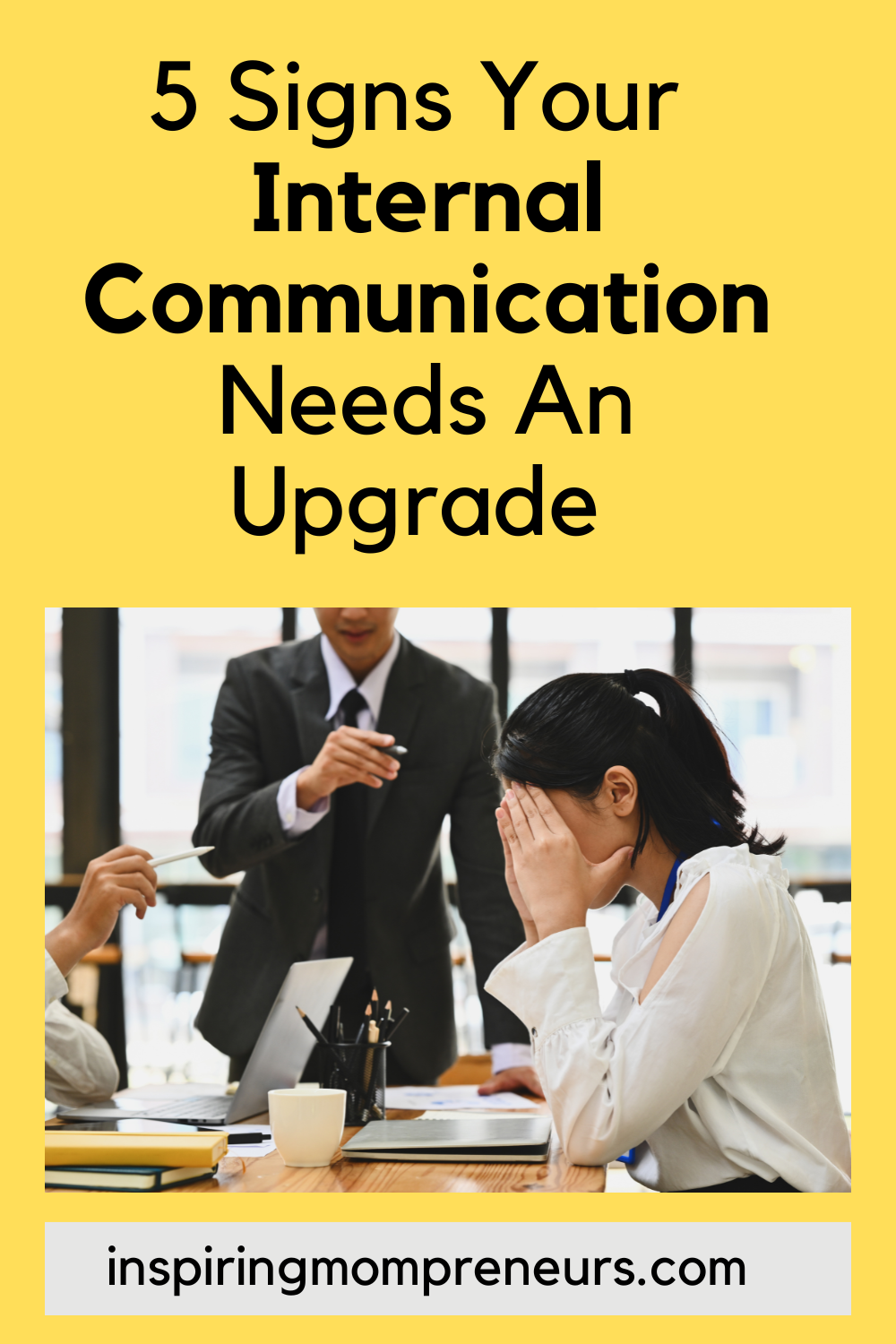 Here are 5 signs your internal communication might be lacking and how you can you go about upgrading it, encouraging an office culture of open communication.