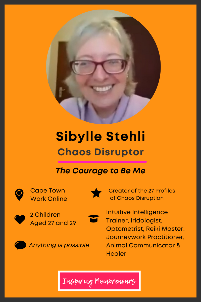 Sibylle Stehli - The Courage to Be Me - Infographic - Inspiring Mompreneurs
